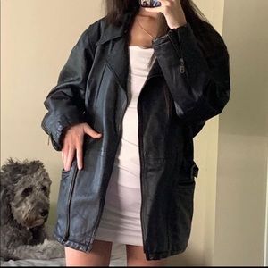 Vintage leather jacket 🤩